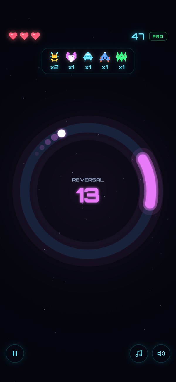 Orbit Hit Reversal stage screenshot